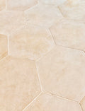 Egyptian Sandblasted Limestone Hexagonal Tile (STONE-CHFY)
