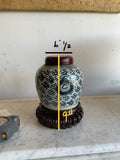 Antique Chinese Porcelain Storage Jar (F-ULQP)