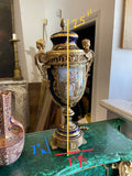 Pair of European Sevres Porcelain Urns (HD-GDZN)