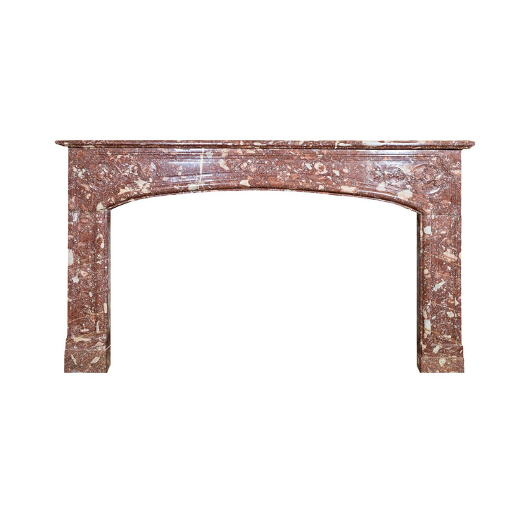 Antique French Rance Marble Mantel (MW30034)