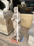 French Limestone Saint Sculpture (GE-ULZE)