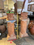 Pair of Antique English Terracotta Planters (V-YEKR)