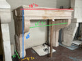 Antique French Limestone Mantel (ALCH636)
