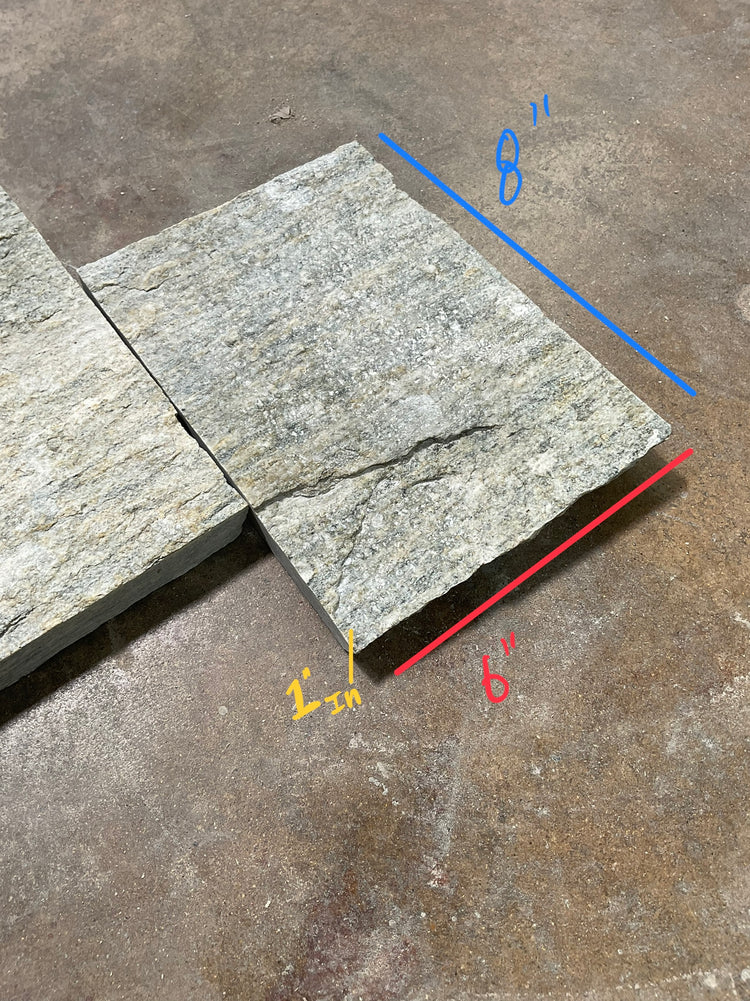 Reclaimed French Slate Quartz Stone Tile