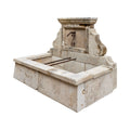 Antique French Limestone Wall Fountain (F-TFGF)