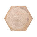 Reclaimed French Encaustic Hexagonal Geometric Concrete Tile (ET-UGXT)