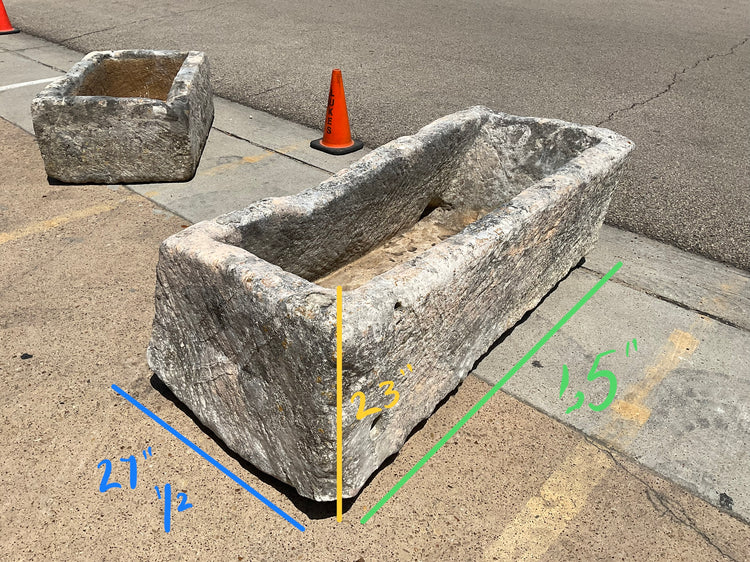 French Slanted Limestone Trough (T-NJWG)