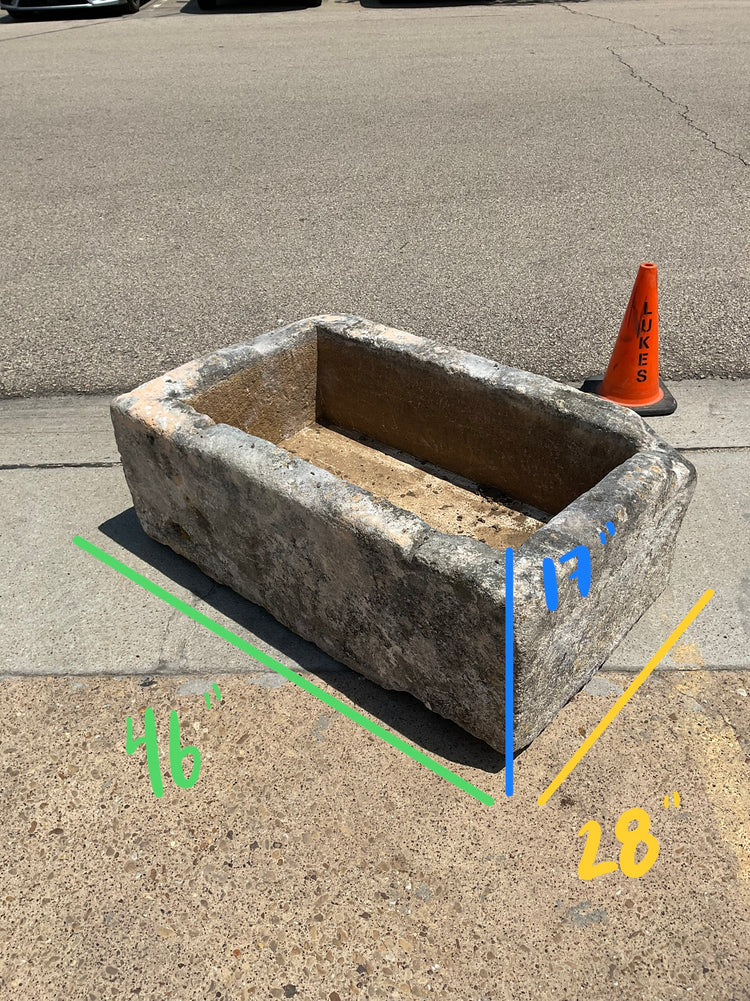 French Limestone Trough (T-TFZM)