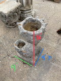 French Limestone Shell and Conch Planter (V-XEZL)