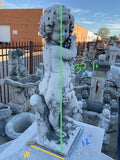 French Cherub Cement Composite Statue (GE-HSWK)