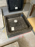 Reclaimed Belgian Bluestone Sink (S-8C35)