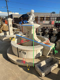 Contemporary French Limestone Central Fountain with Floral Basins (FO132)