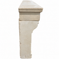 Antique French Limestone Mantel (M-YLKS)