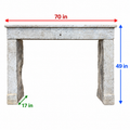 Limestone Mantel (M-01L)
