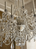 Antique French Baccarat Crystal Chandeliers, Circa 1820 (L106)