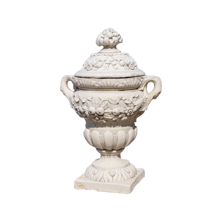 French Carved Urn