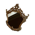 Antique French Oakwood Mirror (HD-XDQA)
