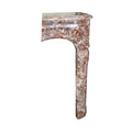 Antique French Rouge Royal Marble Mantel (M-YC2J)