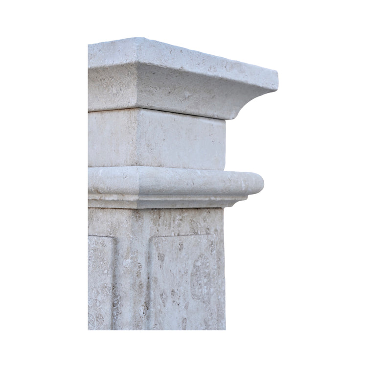 Contemporary French Limestone Central Fountain (FO115)