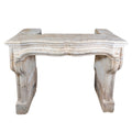 Antique Italian Limestone Mantel (M-KRC1)