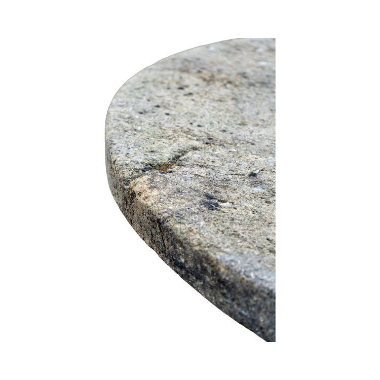 Contemporary French Limestone Table with Base (TA-BKEL)