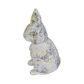 Contemporary French Reconstituted Stone Rabbit Statue (GE-YAHR)