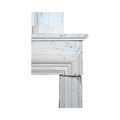 Antique French Limestone Fireplace (ALCH619)