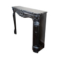 Antique French Noir de Mazy Marble Mantel (M-EFTW)