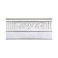 Antique French White Carrara Marble Mantel (MCH1092)