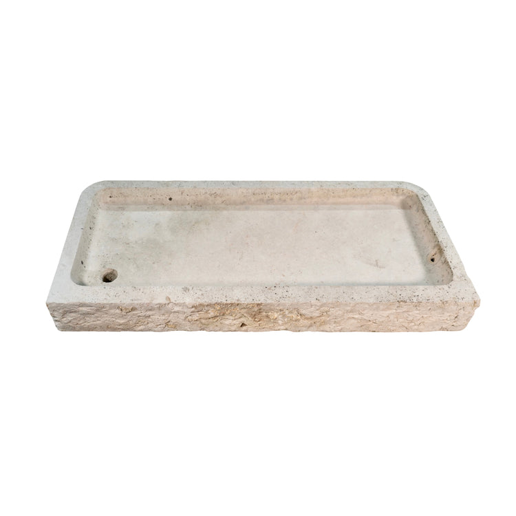 Antique French Limestone Sink (S-SMBD)
