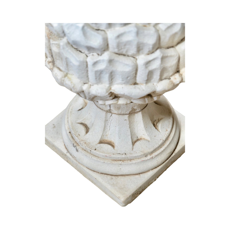 French Limestone Acorn Sculpture