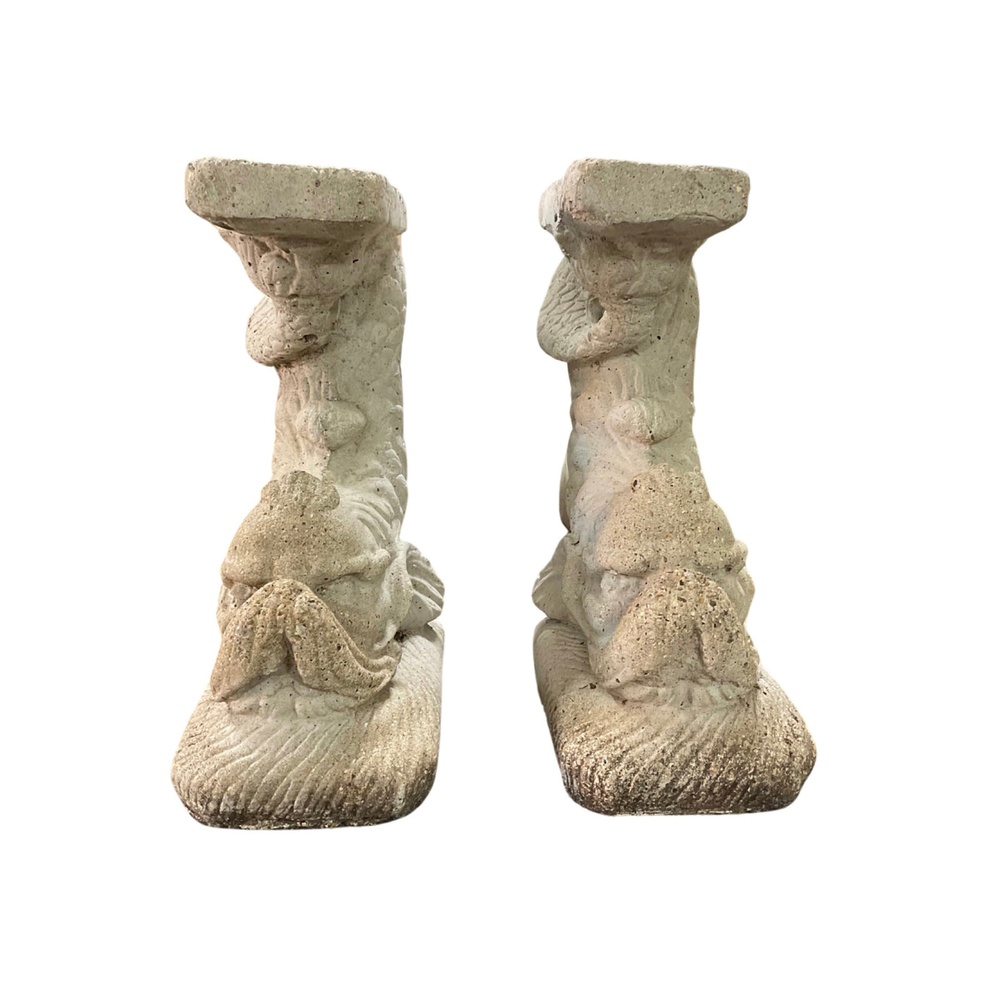 Pair of French Composite Bench Bases (GE-ESGH)