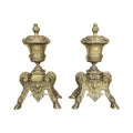 French Bronze Andirons (M-UMPHN)