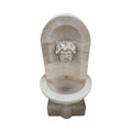 Contemporary French Limestone Bacchus Wall Fountain (F-QFGV)