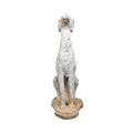 Contemporary French Reconstituted Stone Greyhound Statue (GE-TZWQ)