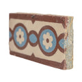 Reclaimed French Encaustic Floral Concrete Border Tile (ET-TCJZ)