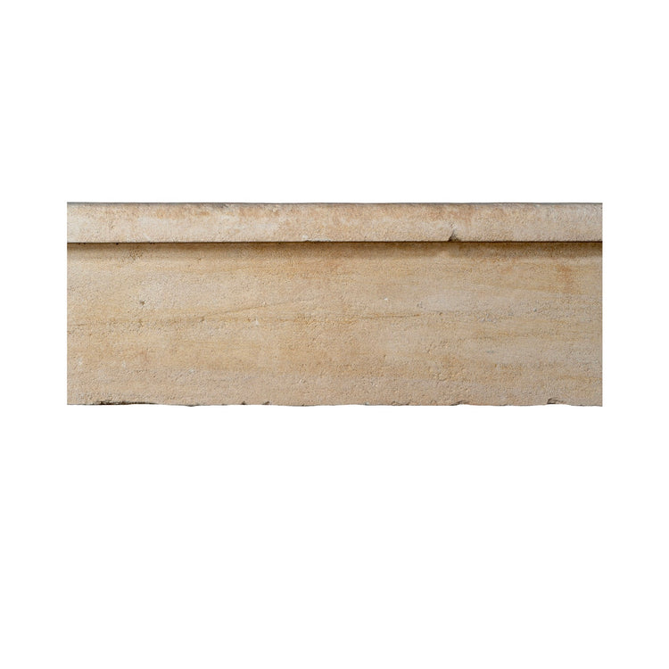 Antique French Limestone Mantel (M-NMLP)