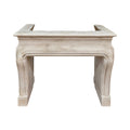 Antique French Limestone Mantel (M-EYZV)