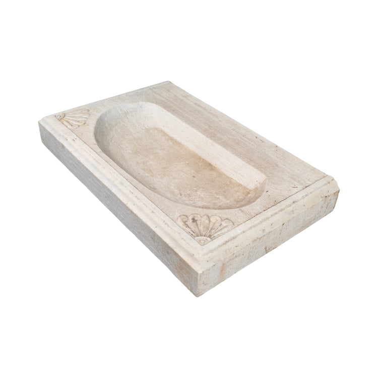 Antique French White Marble Sink (S-PDLM)