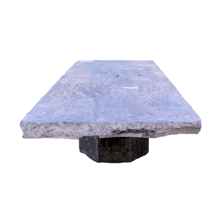 Antique Belgian Bluestone Outdoor Table (TA-YXEZ)