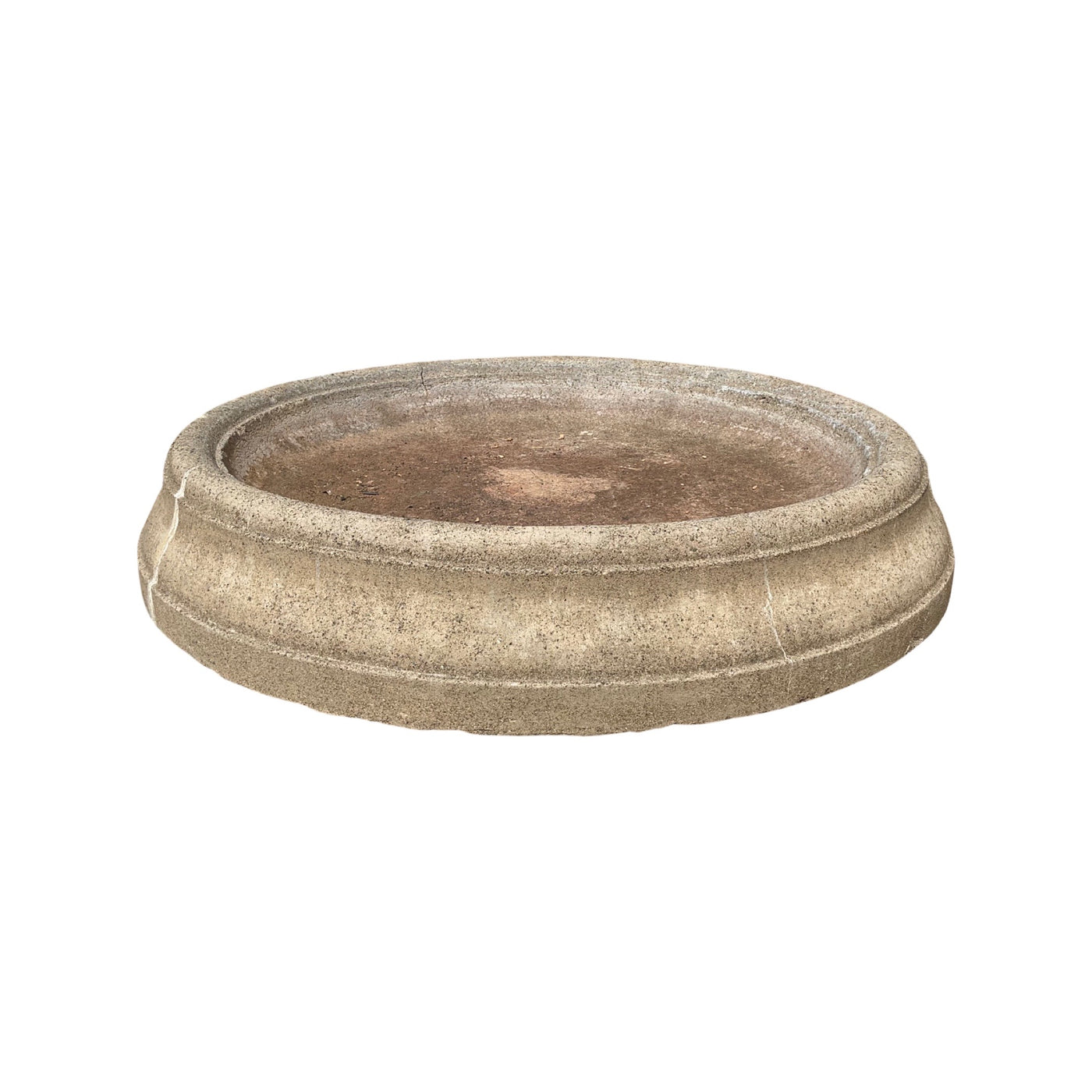 English Low-Line Concrete Birdbath (GE-YMRA)