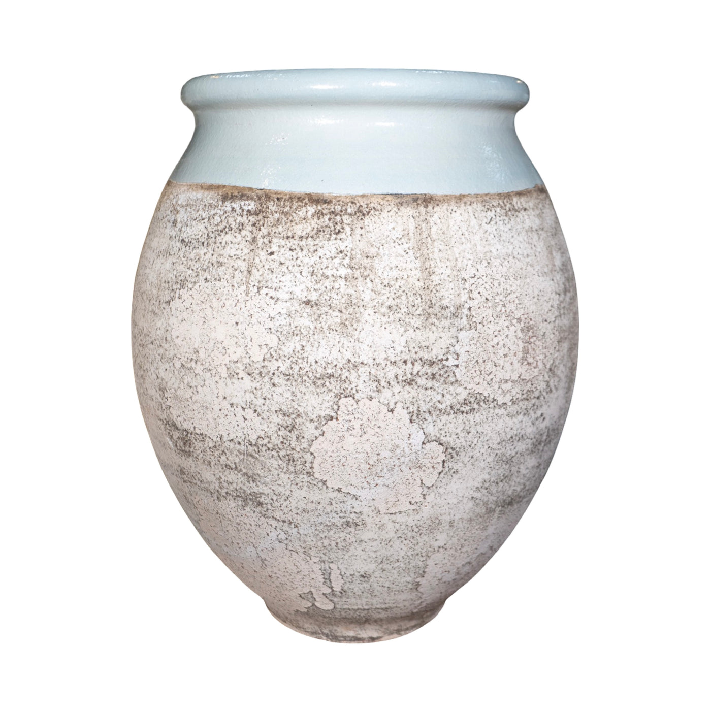 Contemporary French Glazed Terracotta Olive Jar  (V-HMYL)