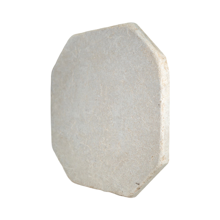 French Limestone Sandblasted Octagonal Tile