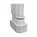 Antique French Limestone Mantel (M-BPWQ)
