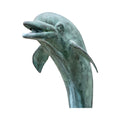 Pair of French Bronze Dolphin Sculpture Fountain (F-CRFA)