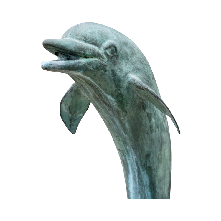 French Bronze Dolphin Sculpture Fountain