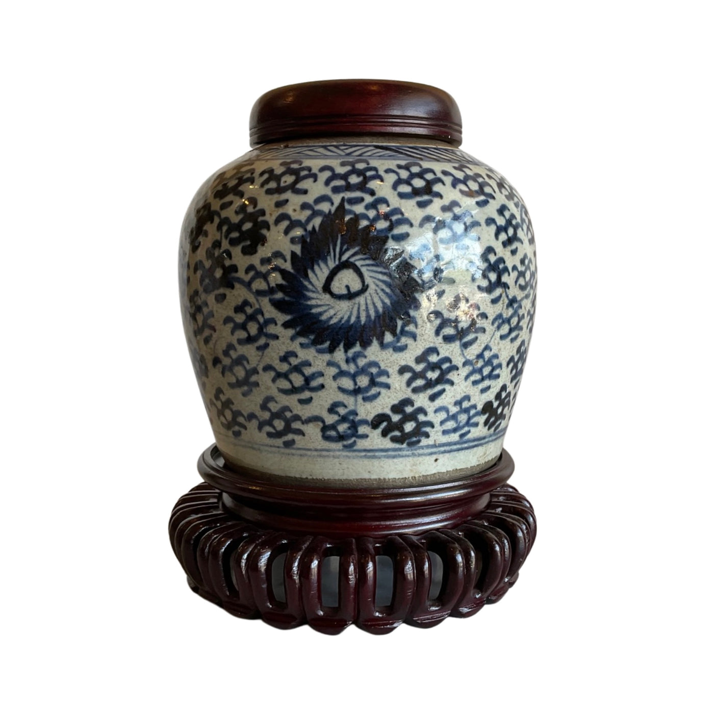 Antique Chinese Porcelain Storage Jar (F-ULQP)
