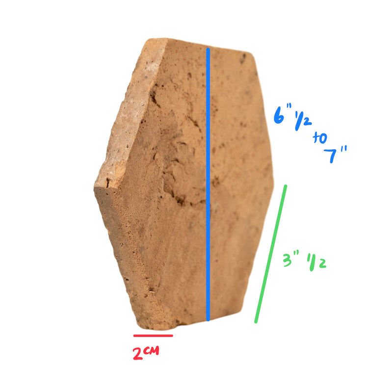 Reclaimed French Terracotta Hexagonal Tile