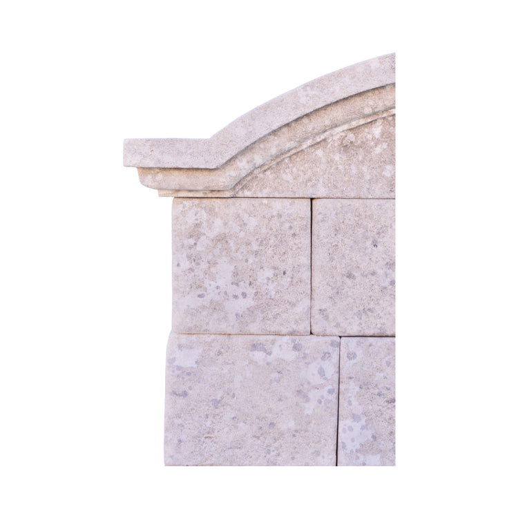 Contemporary French Limestone Bacchus Wall Fountain (FO197)