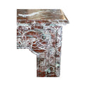 Antique French Red Levanto Marble Mantel (MCH1109)